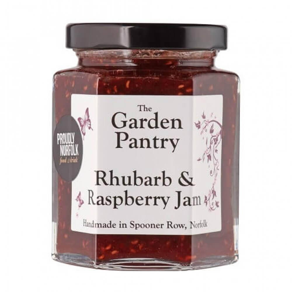 The Garden Pantry Rhubarb & Raspberry Jam 230g